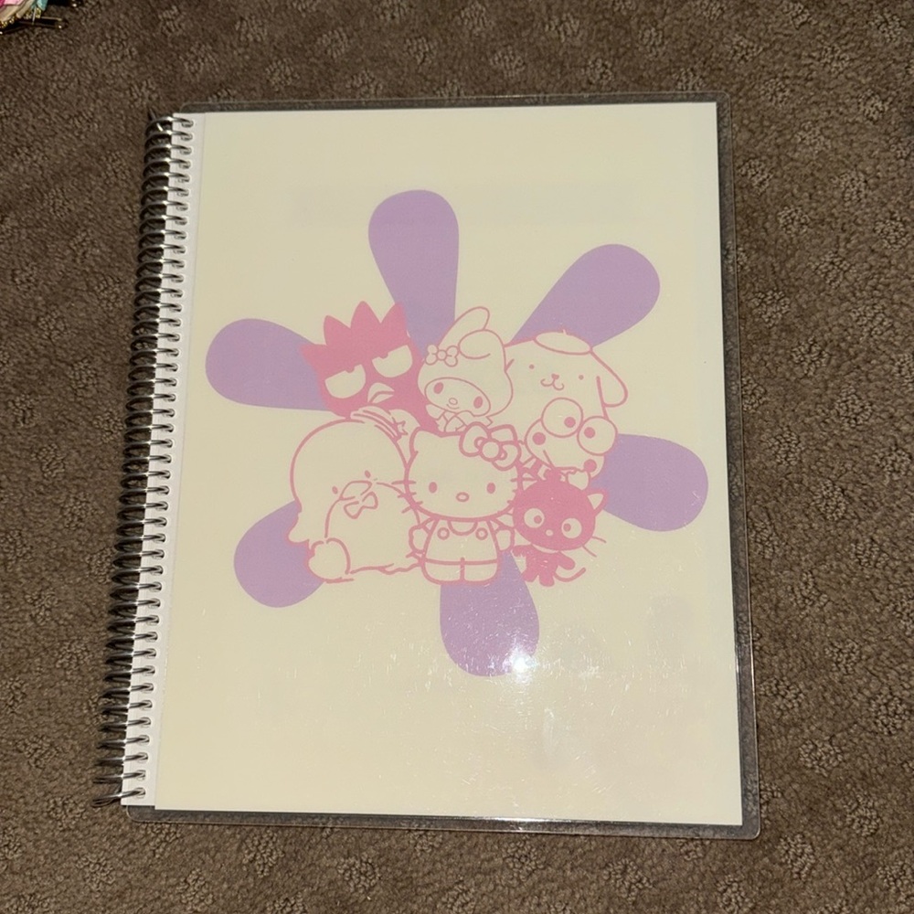 Erin Condren Hello kitty and friends graph paper notebook
